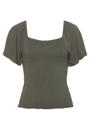 Buffalo Basic T-shirt - khaki