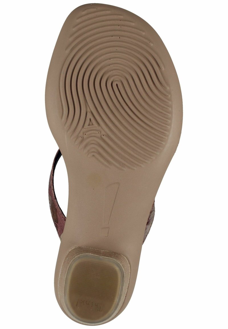 Damen Sneaker | Think Pantolette flach rosa/rosa - CY05510 Damen Sneaker | Think Pantolette flach rosa/rosa - CY05510