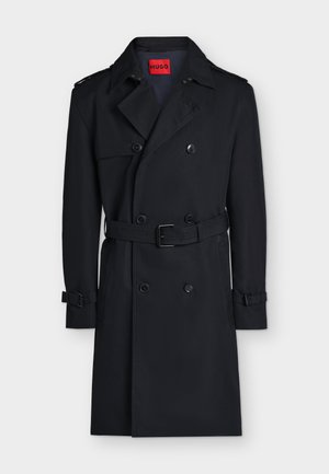 HUGO, MALUKS - Gabardina - dark blue