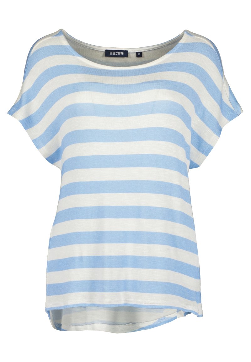 BLUE SEVEN T-shirt print lichtblauw