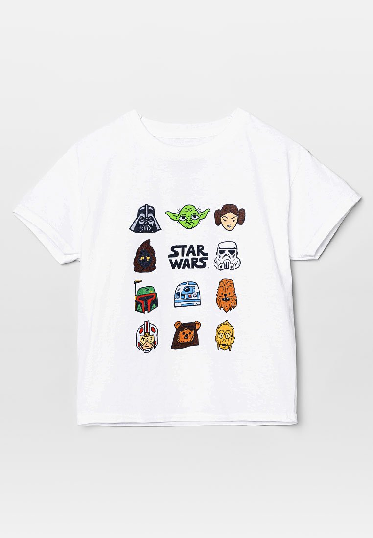 Star Wars T-shirt print wit
