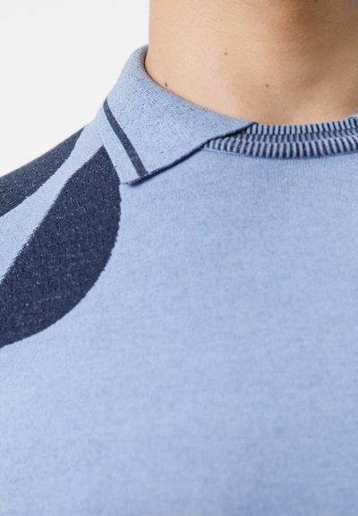Saul Nash TOPS UNISEX - Μπλούζα με μακριά μανίκια - baby blue