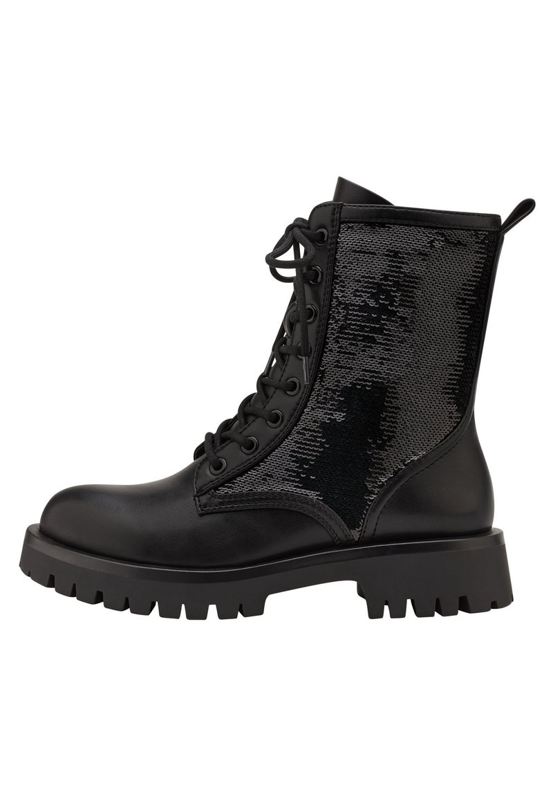 Tamaris Botines con plataforma - black