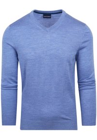 Suitable V NECK  - Trui - light blue blue