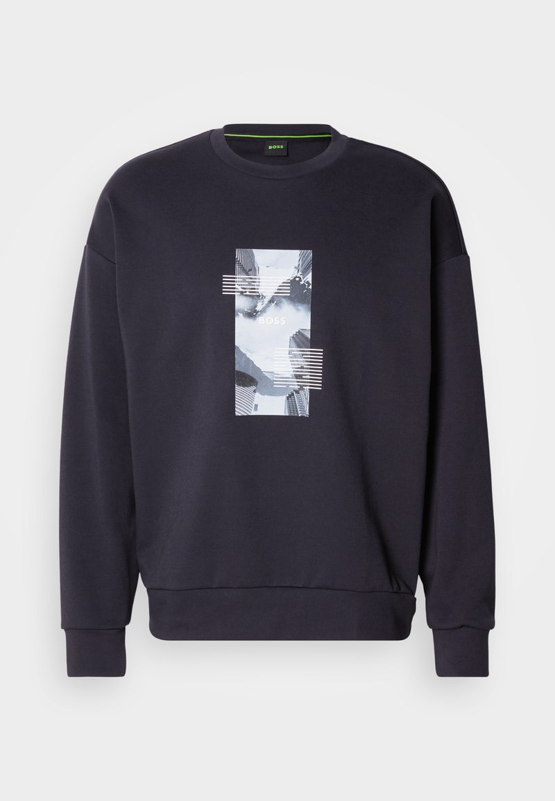 Boss Sweater donkerblauw