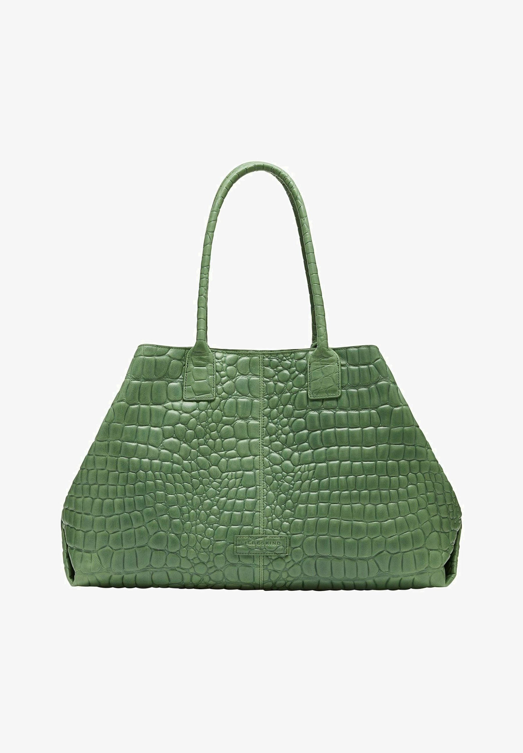 Kroko Leder Tasche Grün Kroko Optik Guess Braune Handtasche Guess