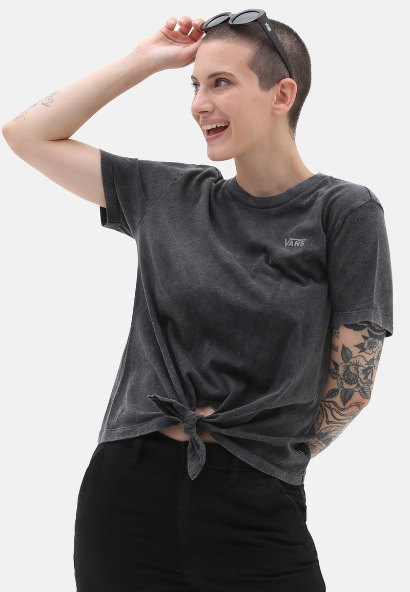 Vans V WASH KNOT Tshirt basic black/nero Zalando.it