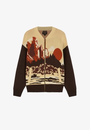 Wrangler, FULL ZIP CARDIGAN - Жилетка - desert scenic