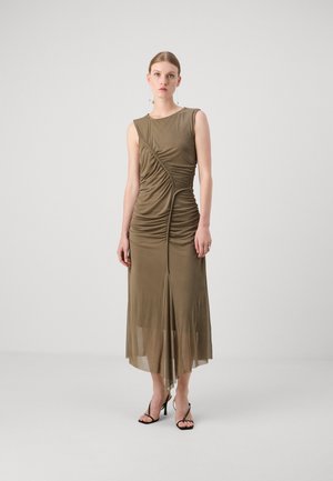 Gestuz LONG DRESS - Proginė apranga - stone gray