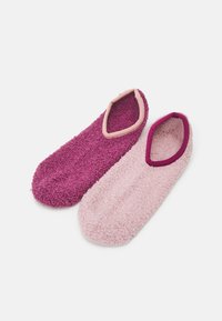 camano FEMALE COSY SNEAKER 4 PACK - Treeningsokid - damson
