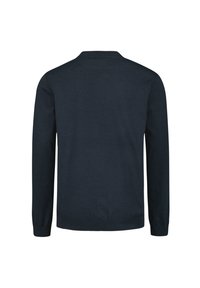 NO EXCESS TIMELESS TWO TONE  - Strickpullover - dark blue