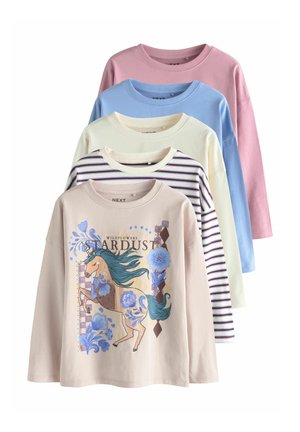 Next, REGULAR FIT - LONG SLEEVE T-SHIRTS 5 PACK . - Langarmshirt - lilac purple unicorn