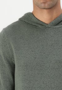 OLYMP Level Five HOODIE - Pullover - grey green