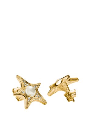 THOMAS SABO, OHRSTECKER SEESTERN - Boucles d'oreilles - gelbgoldfarben, weiß