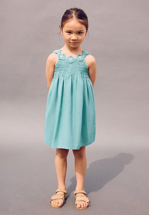Mango Kids, BABY - Robe de jour - turquoise