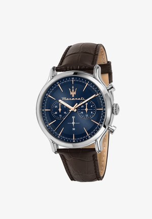 Maserati Chronograph - blau/braun/silber