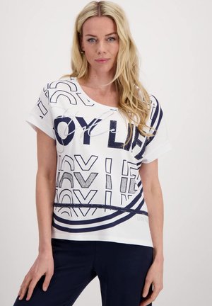 T-Shirt print - weiß