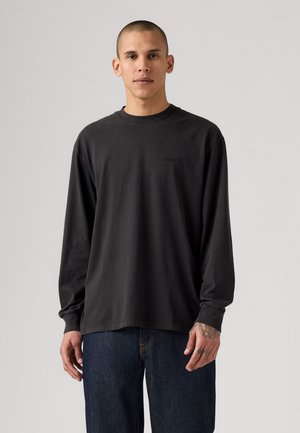 AUTHENTIC TEE - Maglietta a manica lunga - mineral black