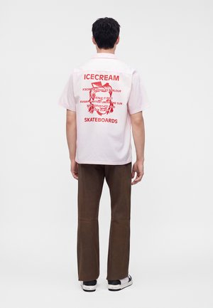 Icecream WAITRESS QUARTER ZIP WORK - Πόλο - pink