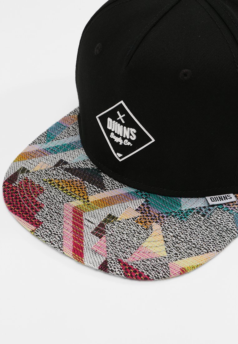 Djinns 5 Panel Snapback Rubber Aztek Cap 5P Baseball Kappe Schirm Mütze Hat Flat