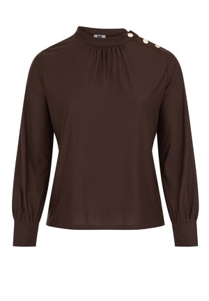 Blúzka - dark brown