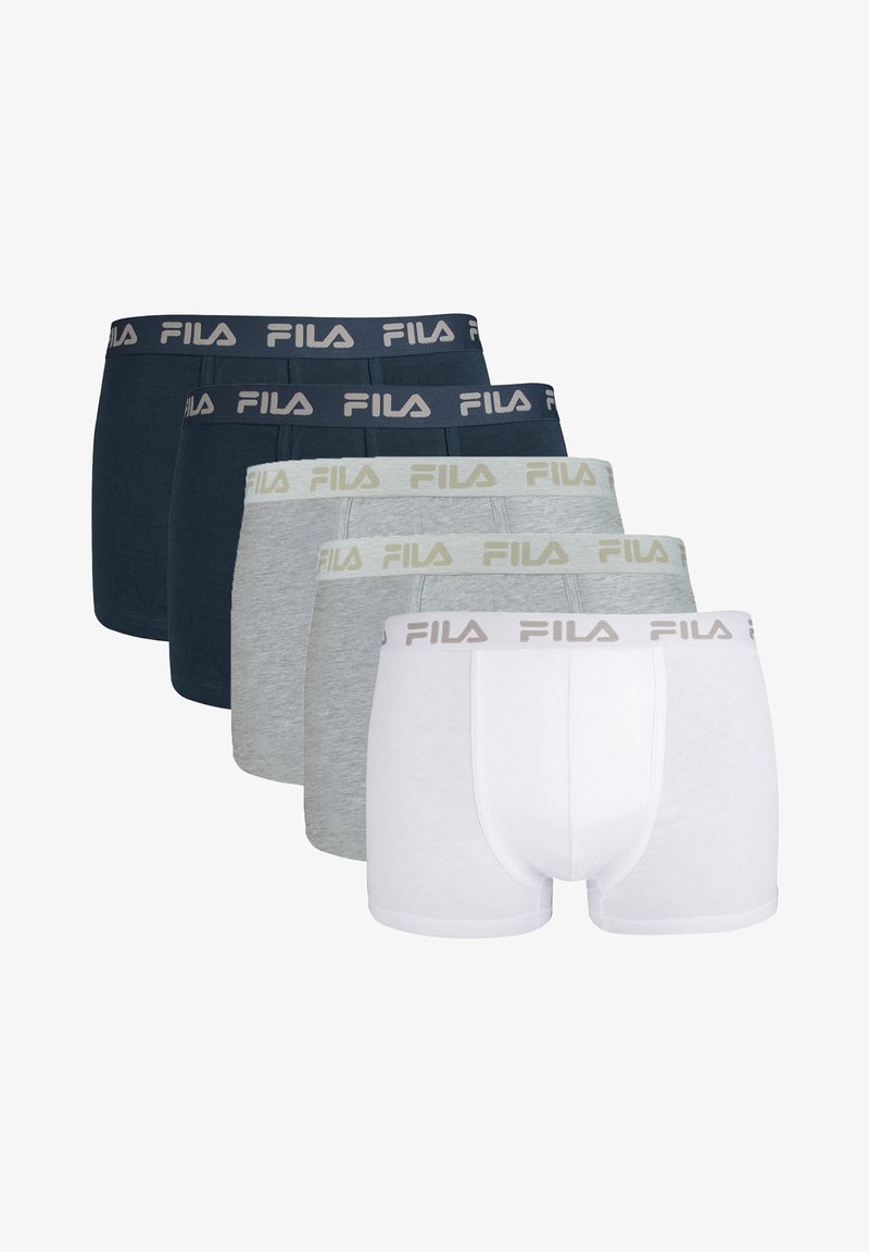 Fila BOXERSHORTS 5 PACK - Boxer brief - blau/grau/weiß