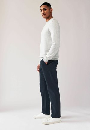 STRAIGHT STRETCH 2 PACK - REGULAR FIT - Chinos - navy blue charcoal grey
