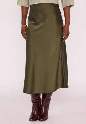 ORIA - Jupe trapèze - kaki