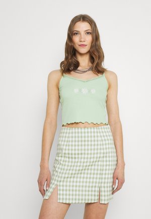 CAMI - Topper - pastel green