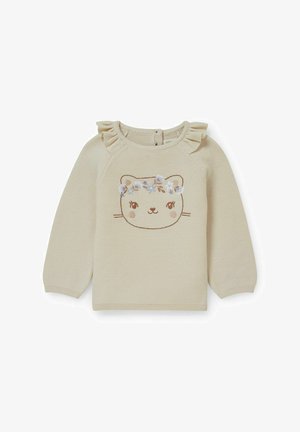 Strickpullover - light beige