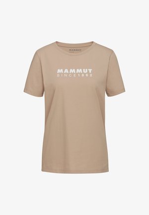 Mammut, CORE LOGO - T-shirt imprimé - savannah
