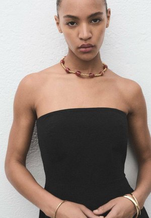 STRAPLESS  - Dolga obleka - black