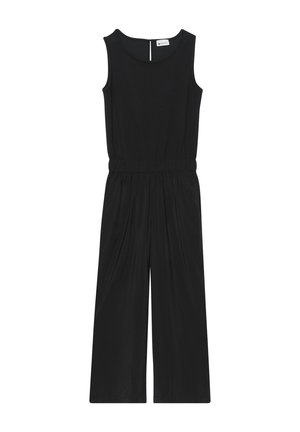 Street One, WIDE LEG JUMPSUIT IM STRUKTURMIX - Jumpsuit - black