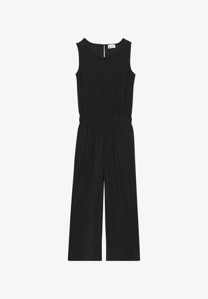 Street One, WIDE-LEG JUMPSUIT IN A STRUKTURMIX - Haalari - black