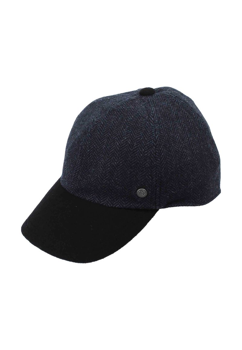 bugatti HERRINGBONE FLATCAP Cap navy/blue Zalando