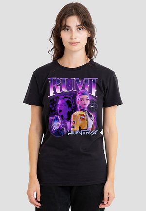 K-POP DEMON HUNTERS - HUNTRIX HUNTR/X RUMI BOOTLEG - T-Shirt print - black
