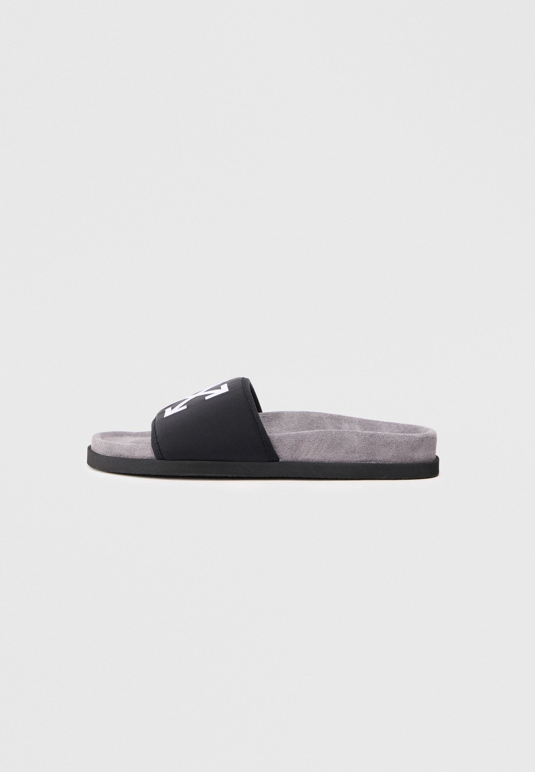 Off-White Black Arrow Logo Slide Sandals for Men Arrow Slide Sandals in BLACK - WHITE for Men | Off-White™ main image 3