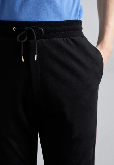 Paul Smith TAPED SEAM JOGGER SLIM LEG - Tréningruha alsók - black