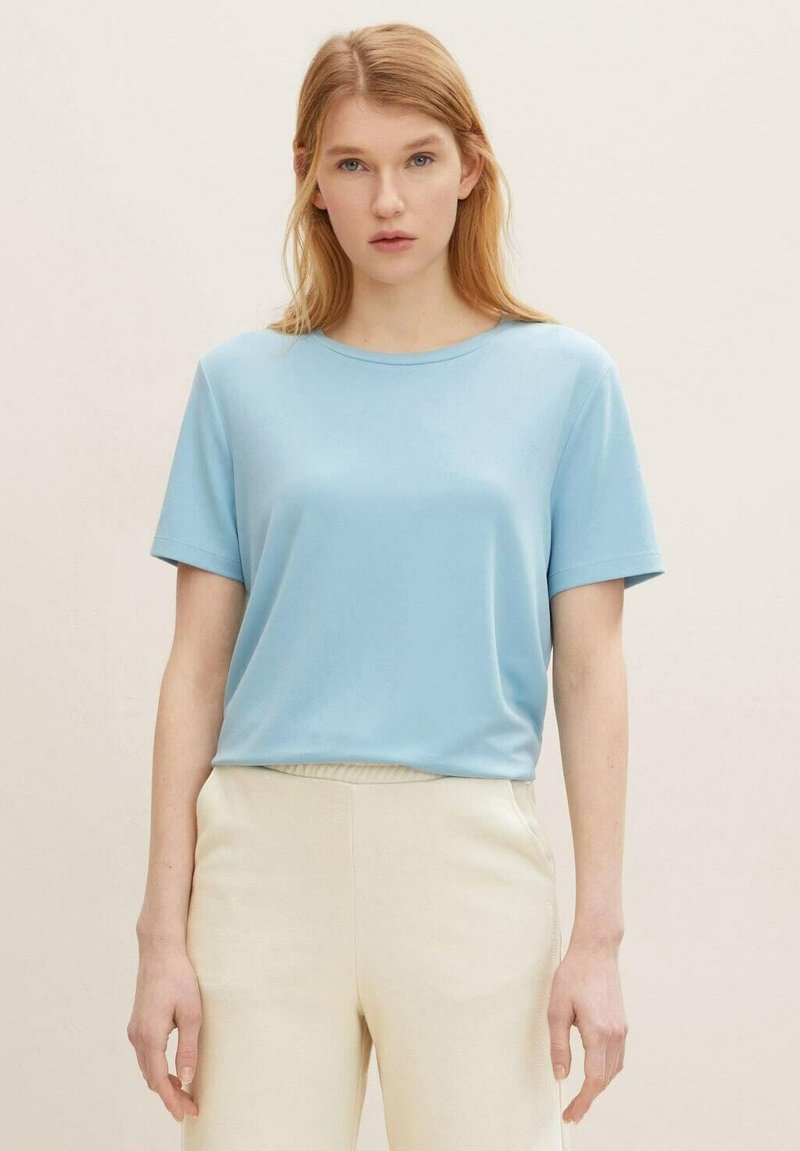 TOM TAILOR DENIM Camicia fantasia Donna Camicia Taglia IT 40 rosa stile casual