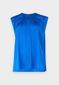 BIELLI - Blúzka so zapínaním na gombíky - bright blue