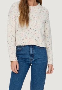 ONLY Strickpullover - off-white
