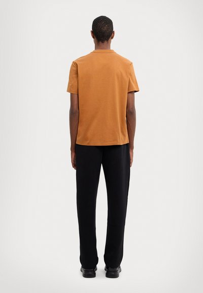 MCM LOGO - T-shirts print - cognac