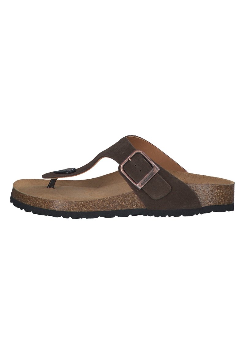 Tamaris T-bar sandals - mocca