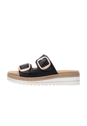 Mules à talons - black