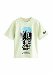 Next - TRANSFORMERS LICENSED  - REGULAR FIT - Print T-shirt - mint green Thumbnail Image 1