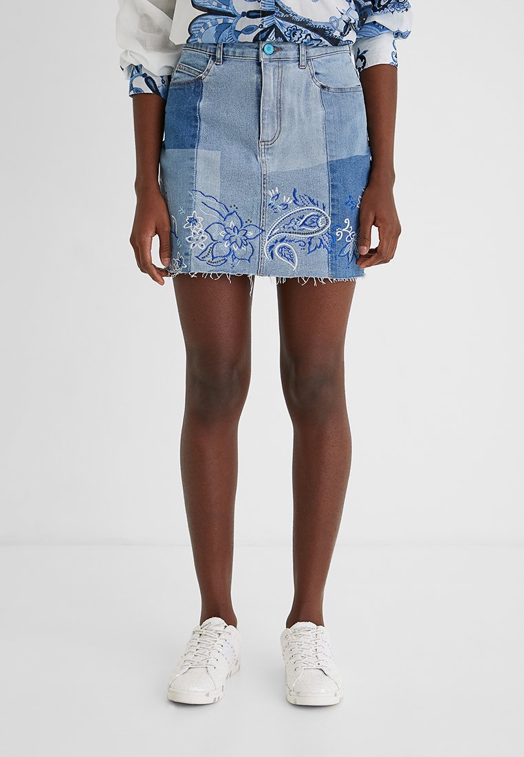 Desigual Jeansrok blauw