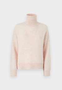 SLFSIA STRUCTURE ROLL NECK - Stickad tröja - birch