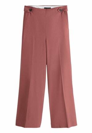 PETITE FIT - SOFT TOUCH PALAZZO - Pantaloni - terracotta pink