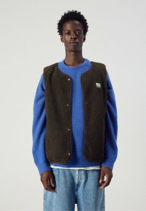 American Vintage, VESTE HOMME HOKTOWN - Waistcoat - brownie