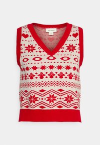 Camisola - white/red